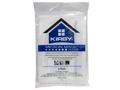 Genuine Kirby Style F Or G Vacuum Bags Micron Magic Sentria Vac Cloth HEPA Type • $8.19