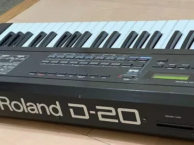 Roland D-20 61-Key Linear LA Synthesizer Black Keyboard Music Instruments Used • $485.94