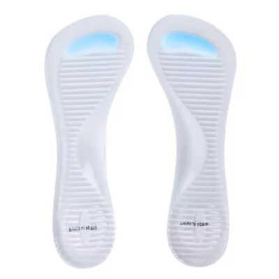 Ladies High Heel Shoes Gel Insoles Inserts Pads W/ Arch & Metatarsal Support • £6.12