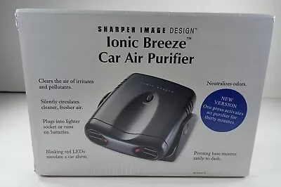 Sharper Image Ionic Breeze Car Air Purifier Lighter Socket Or Batteries W Mount • $19.99