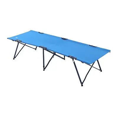 HI-GEAR Single Folding Portable Camp Bed Camping Furniture Travel Equipment • £59