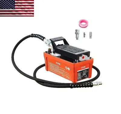 Air Hydraulic Pump 10000 PSI 1/2 Gal Reservoir Foot Actuated Air Treadle For A • $194.99