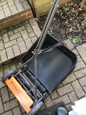 £29.60 • Buy Husqvarna 64 Novocut System Hand Push Lawn Mower 16  Blades 8.5  Wheels