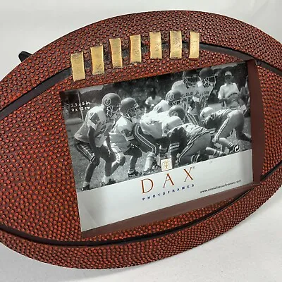 £15.91 • Buy Football Picture Frame Connoisseur DAX Textured Brown 3D Holds Photo 3.5  X 5 