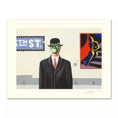 Mark Kostabi  Going Places  Signed Limited Edition Serigraph On Paper • $900