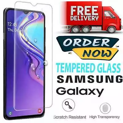 Tempered Glass Screen Protector For Samsung Galaxy A10/A12/A20E/A20 Twin Pack • £0.99