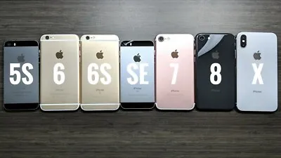 Apple IPhone 5/5S/6/6S/7/8/SE Gen- 32/64GB - All Colours - UNLOCKED -Grade  A  • £52.99