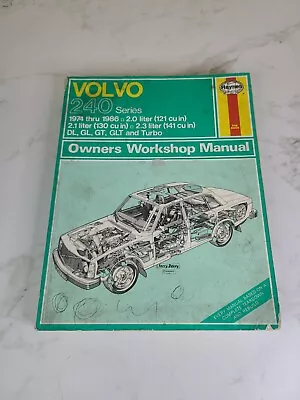 Volvo 240 Series 1974-1986 Haynes Publications 97020 Repair Manual Used • $14.99