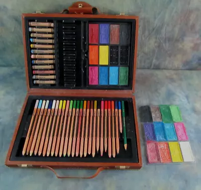 Vintage Case Lot 1996 Xenox Oil Pastels Crayons Pencils And Water Colors • $12.71