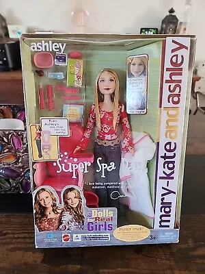 Mary Kate And Ashley Super Spa Day Doll NEW Ashley 2003 W/Poster+Instructions • $73