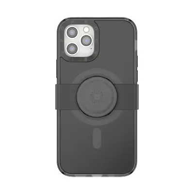 $74.95 • Buy PopSockets PopCase MagSafe IPhone 12 / 12 Pro Phone Case Grip Mount Hold - Black