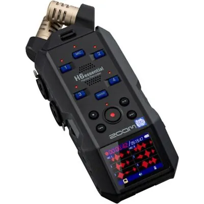 Zoom H6essential 6-Track 32-Bit Float Portable Audio Recorder • $299.99