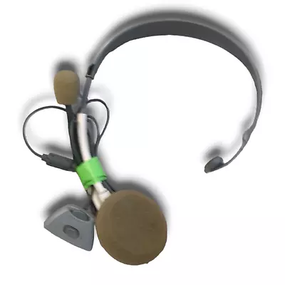 NEW GENUINE Microsoft XBox 360 LIVE Communicator WHITE Gaming Headset W/Mic OEM • $9.99