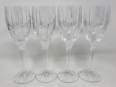 Four 8 1/4  Mikasa Uptown Wine Glasses • $49.95