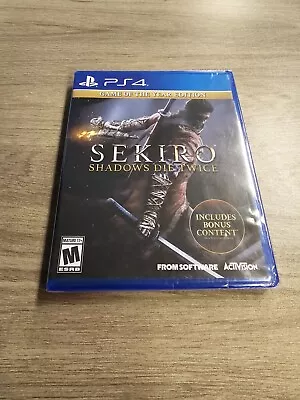 Sekiro: Shadows Die Twice [Game Of The Year Edition] - Playstation 4 PS4 NEW • $39.95