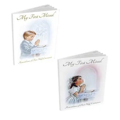My First Missal Book Holy Communion Prayers Religious - Choose Design • £3.24