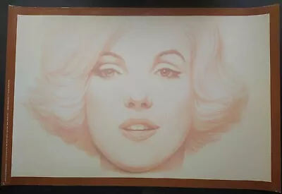 Vintage 1977 Marilyn Monroe 24x36 Poster Portrait By Jean-Paul Vroom  • $14.99