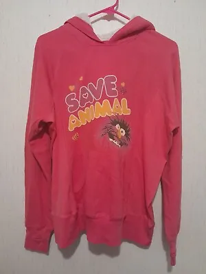 Muppets Animal Disney Sweatshirt Hoodie Women's Juniors XXL(19) Pink  • $19.99