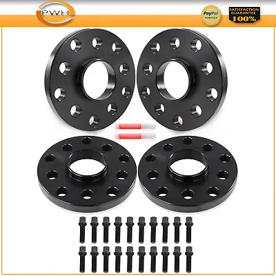 4X 15mm Thick 5x100 / 5x112 Wheel Spacers For Volkswagen Golf Jetta Beetle R32 • $57.87