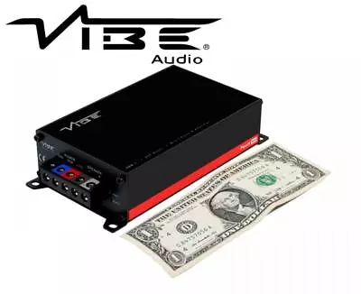 Vibe PowerBox Amp 400.1M V7 Class D Mono Micro Amplifier 400 Watts RMS @ 1Ohm • $95.83