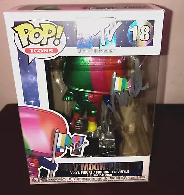 Milo Aukerman The Descendents MTV Moon Person #18 Signed Funko Pop PSA E4 • $149.99