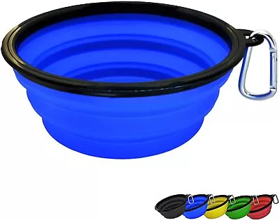  Zenify Dog Bowl - Extra Large 1000ml Collapsible Foldable Food  • $33.65