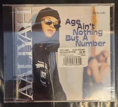 Age Ain'T Nothing But A Number By Aaliyah (CD 1994) New SEALED *Crack On Case* • $12