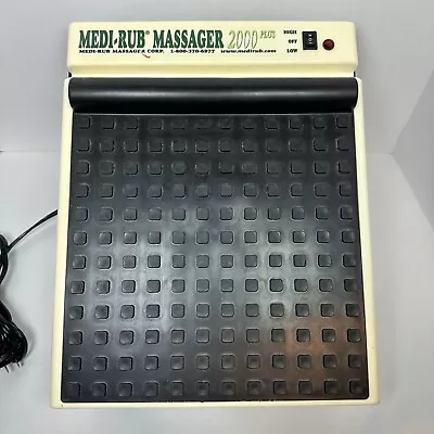 Medi-Rub Massager 2000 Plus MR-3F 2 Speed Foot Massager • $60