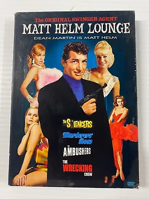 Matt Helm Lounge (Silencers/Wrecking Crew/Ambushers/Murderers Row) (DVD 2005) • $40