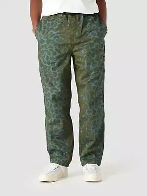 HUF Printed Runyon Easy Pants Men Leopard Camo • £43.43