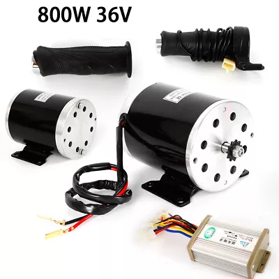 800W 36V Electric Scooter Motor Kit W/control Box And Throttle Fit Go-Kart EBike • $99