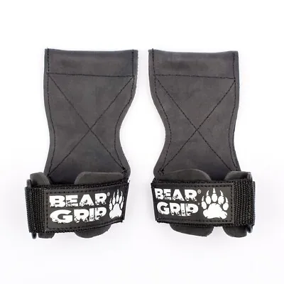 BEAR GRIP Multi Grip Straps/HooksHeavy Duty Weight Lifting Strap (LARGE) • £12.99