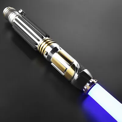 Mace Windu Metal Lightsaber 21 Sound Fonts LED Pixel Blade Custom Sound Font • $825