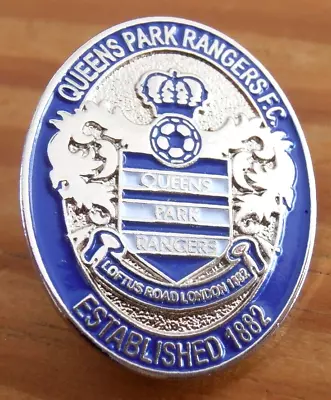 QPR Queens Park Rangers Enamel Football Badge #78 • £2.20