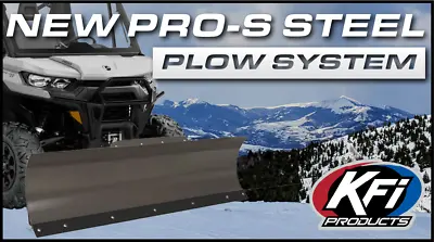 KFI 66  2.0 Pro-S Steel Snow Plow Kit For 2009-2014 Arctic Cat Prowler 550 /1000 • $871.85