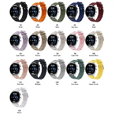 For Samsung Galaxy Watch 6 5 4 3 Active2 S3 40/44/45/43/47mm Silicone Band Strap • $12.99