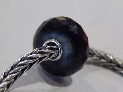 TROLLBEADS Blue Tiger Eye Bead TSTBE-20008 RETIRED 2022 $72 (ONE BEAD) NEW! • $52