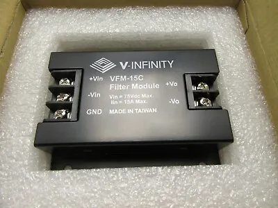 V-infinity Vfm-15c Filter Module 75VDC 15A [2*P-25] • $25