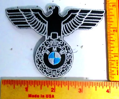  BMW  Patch Vintage Collectible Old German Motorcycle Emblem Biker Memorabilia • $11.95