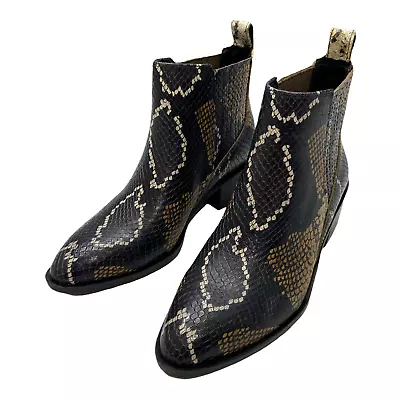 NIB Crown Vintage Women's Tolana 2 Animal Print Chelsea Boots Size 6.5  S7 • $23