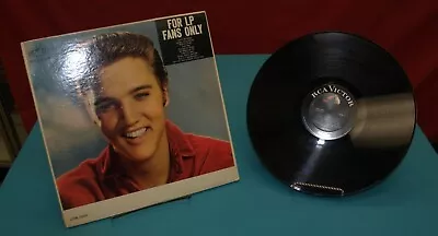 Elvis Presley For Lp Fans Only Lpm 1990 Re Inyl Record Album • $30