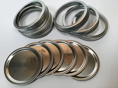 Ball Mason Jar Lids And Rings - 96 Count - Wide Mouth • $39.99