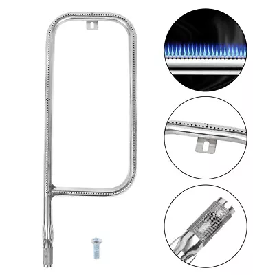 For Weber Q200 Q220 Q2000 Q2200 Stainless Steel Grill Tube Burner W/ Screw Parts • $24.41