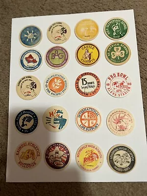 New Pogs Hawaiian Milk Caps Lot Of 20 • $15.99