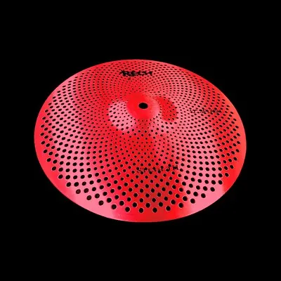 Low Volume Cymbals Rech Stealth 12'' Splash Cymbal Quiet Red • $95