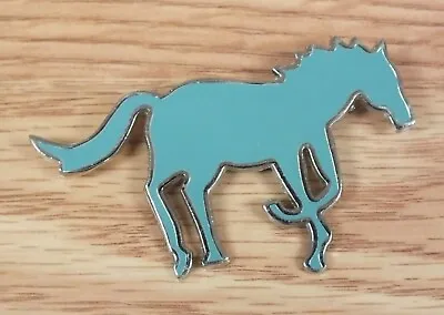 Blue / Green Unbranded Mustang Horse Collectible Enamel Pin / Brooch **READ**  • $28.06