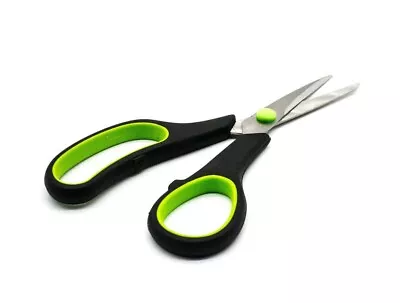 Stainless Steel Craft Scissors Small Kitchen Cutters Fabric Tailoring Embroidery • £1.99