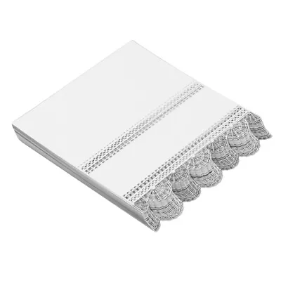  50pcs Place Cards Wedding Place Cards Hollow Place Cards Lace Stereo Table • £9.99