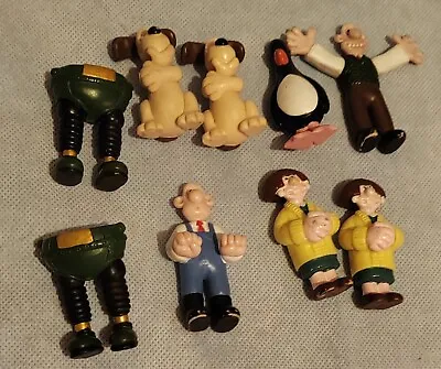 Wallace And Gromit Figures 1989 Mixed Bundle • $38.72