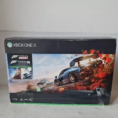 Xbox One X 1TB Console - Boxed With Cables & Controller- Tested Working • £139.95